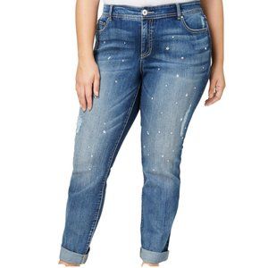 Inc International Concept Boyfriend Jeans Size 16W